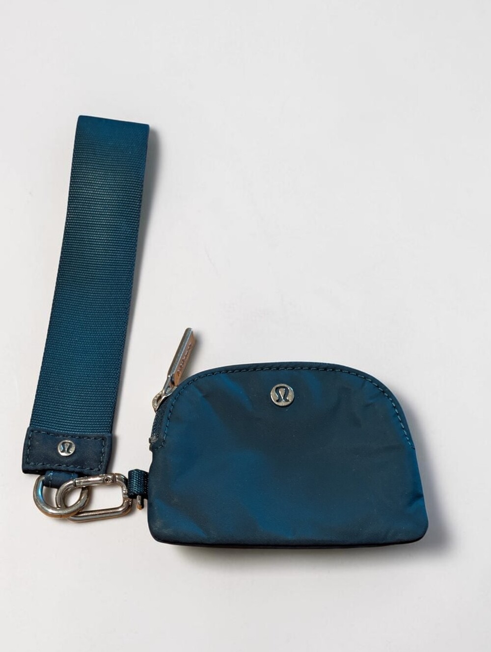 Lululemon athletica Dark Green Wrist Strap Key & Card Pouch